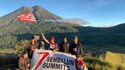 Dalam 5 Hari, Perwira TNI Ini Sukses Daki 7 Summit Sembalun dan Rinjani